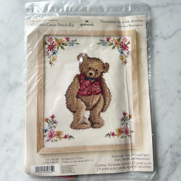 Hamilton Bearingham Hallmark Counted Cross Stitch Kit-Fits 8x10 Frame NEW Sealed - Picture 1 of 4